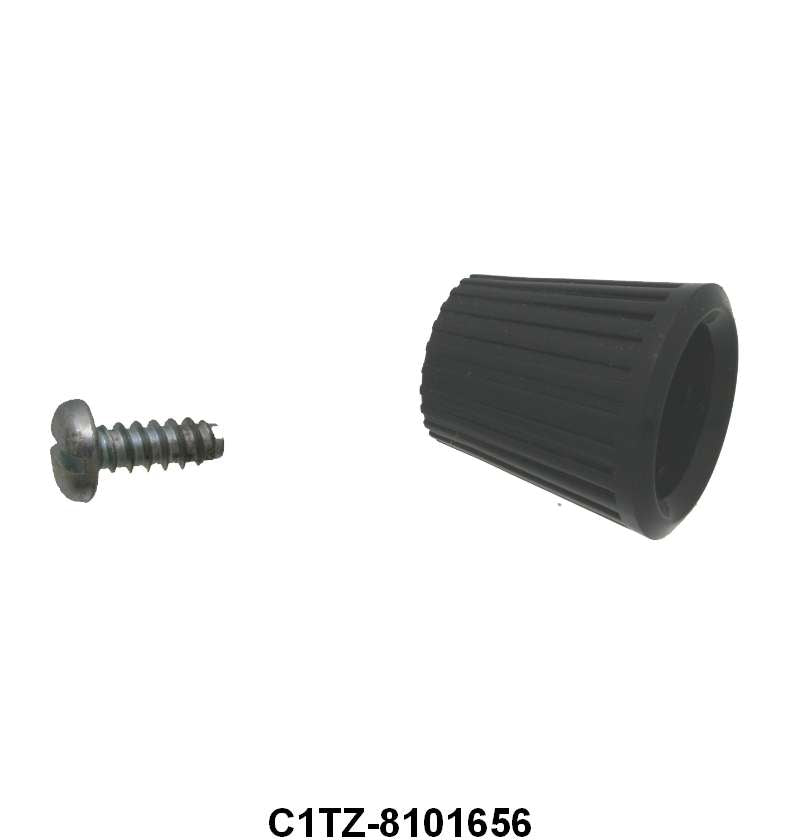 GLOVE BOX DOOR KNOB - 61-66 F-100/F-350 BLACK