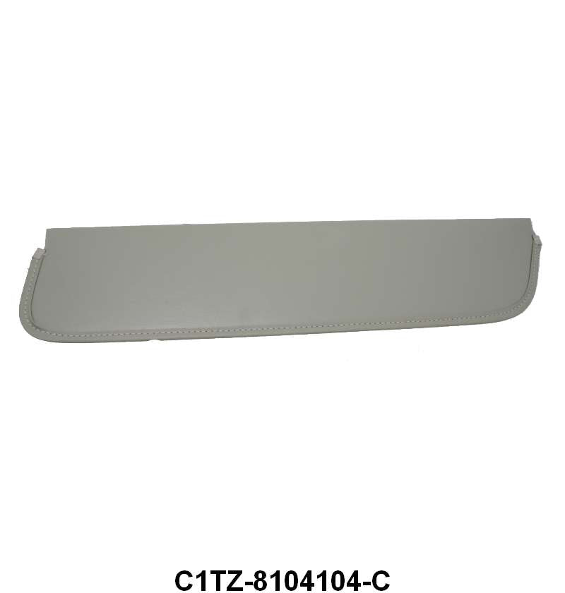 CARDBOARD SUN VISOR - 61-66 F-100/F-350, GRAY
