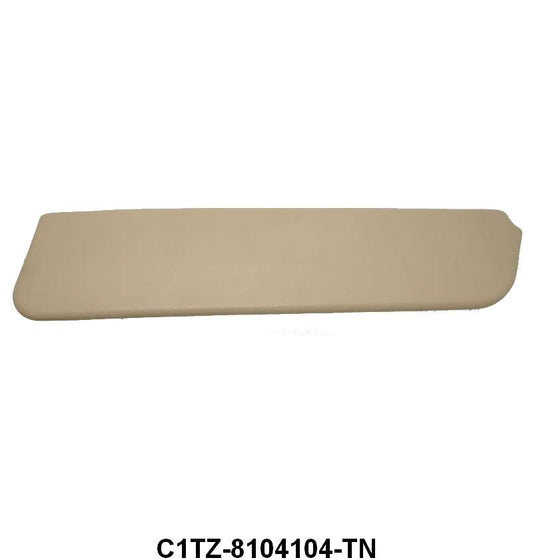 PADDED SUN VISOR - 61-66 F-100/F-350, TAN  FITS RH OR LH