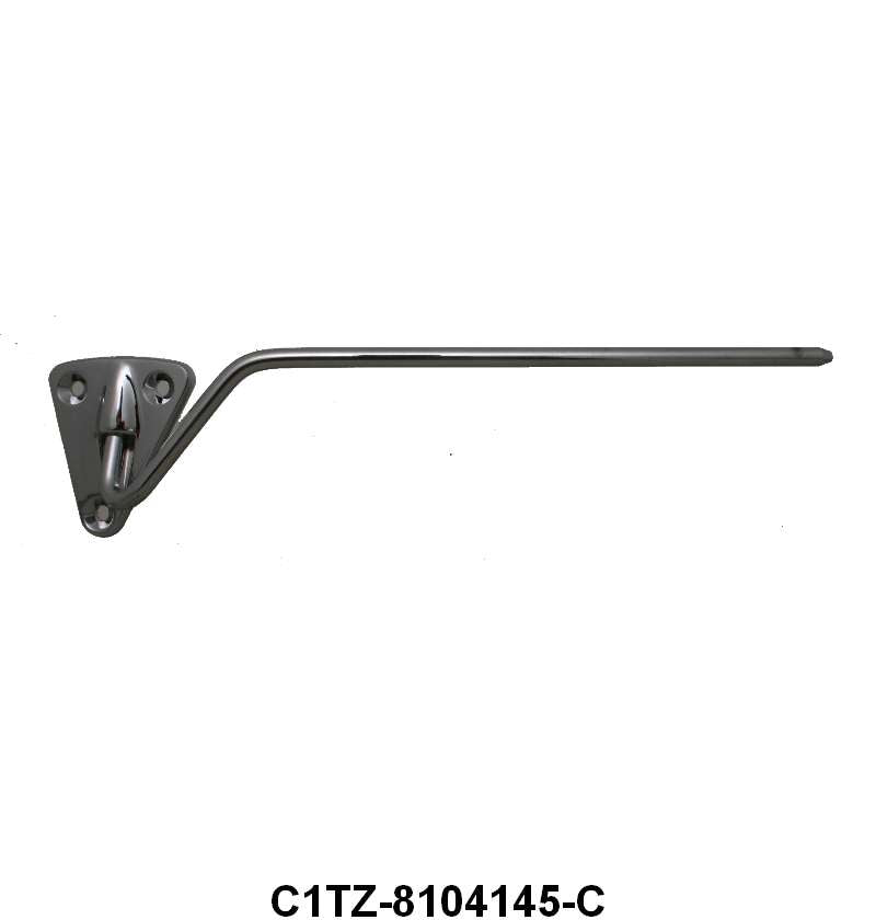 CHROME SUN VISOR BRACKET - 61-66 F-100/F-350 LH