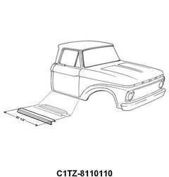 OUTER ROCKER PATCH PANEL - 61-64 F-100/F-350 RH  37-1/2