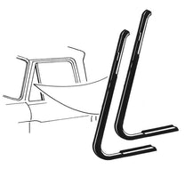 VENT WINDOW SEALS - 61-66 F-100/F-350, USA MADE, FORD TOOLING
