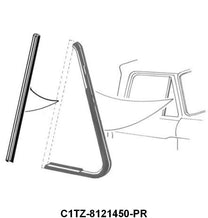 BACK EDGE OF VENT WINDOW SEALS - 61-66 F-100/F-350