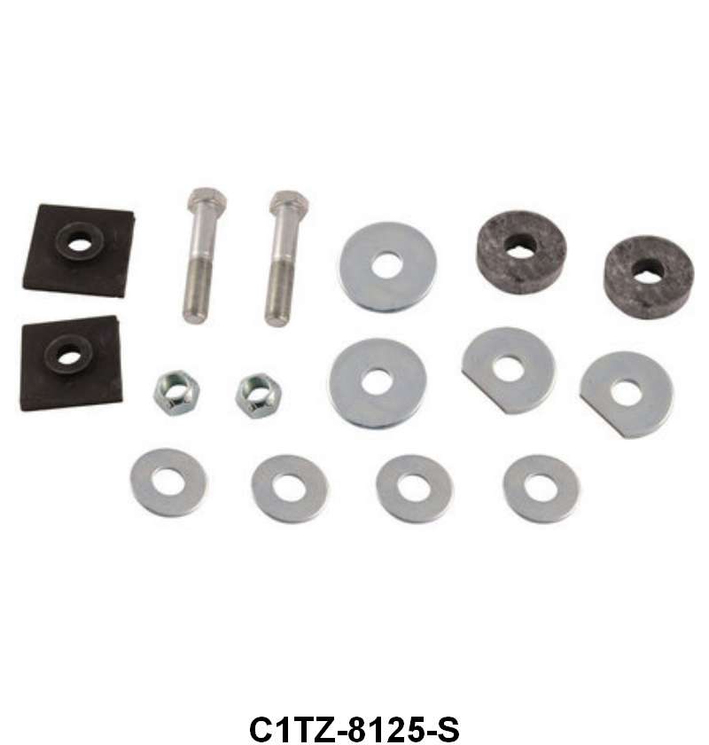 RADIATOR CORE SUPPORT PAD & BOLT KIT - 61-64 F-100