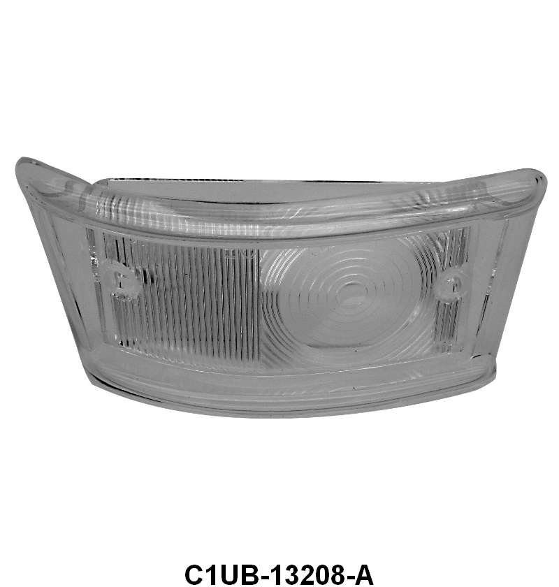 PARK LIGHT LENS - 61-62 ECONOLINE RH, CLEAR