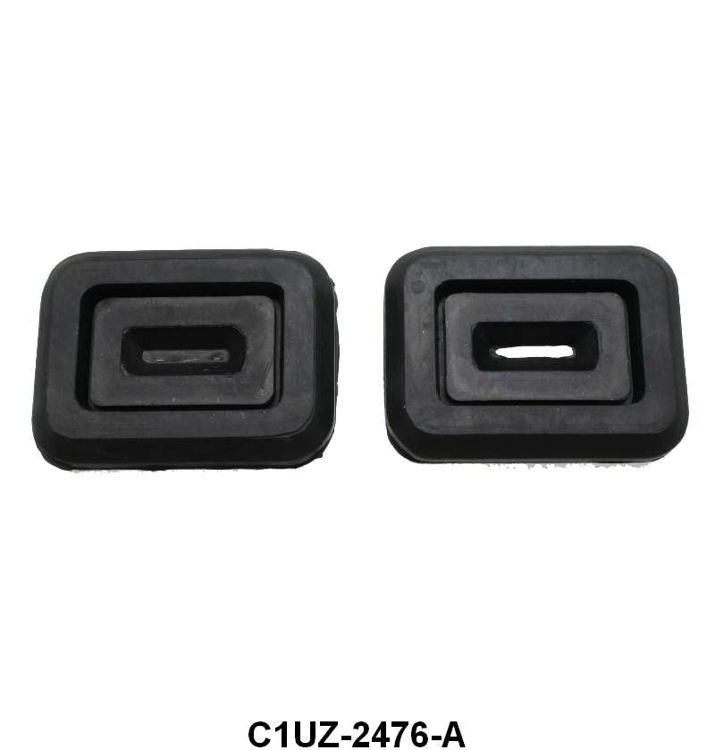 CLUTCH AND BRAKE PEDAL ARMS TO FLOOR SEALS - 61-67 ECONOLINE