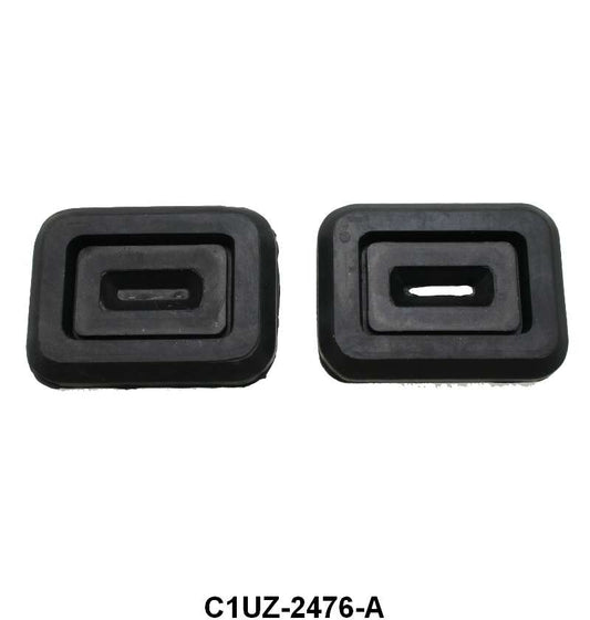 CLUTCH AND BRAKE PEDAL ARMS TO FLOOR SEALS - 61-67 ECONOLINE