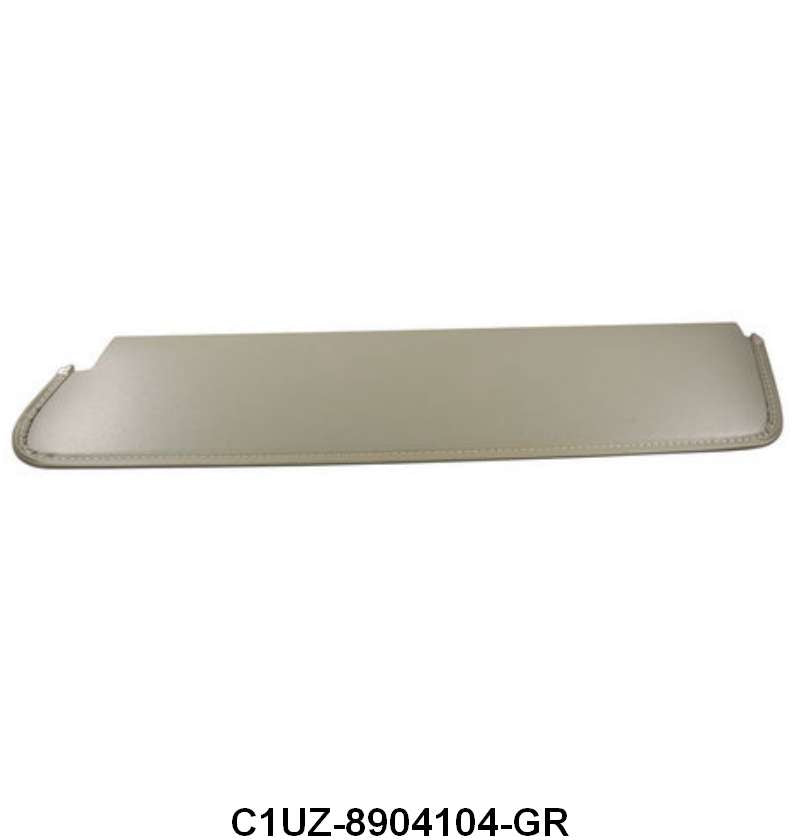 CARDBOARD SUN VISOR - 61-67 ECONOLINE, GRAY