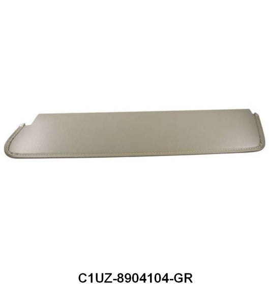 CARDBOARD SUN VISOR - 61-67 ECONOLINE, GRAY