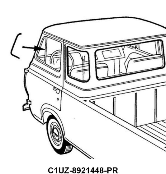 VENT WINDOW SEALS - 61-67 ECONOLINE, MADE IN USA