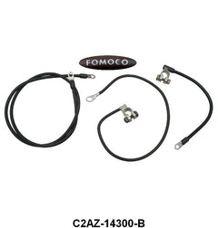 FORD SCRIPT BATTERY CABLE SET - 62 GALAXIE WITH 352