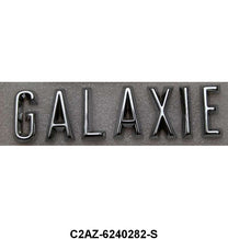 TRUNK OR LOWER PANEL LETTERS - 62-63 GALAXIE SET OF 7