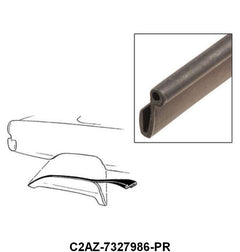 FENDER SKIRT RUBBER SEAL FOR ORIGINAL SKIRTS - 61-64 GALAXIE