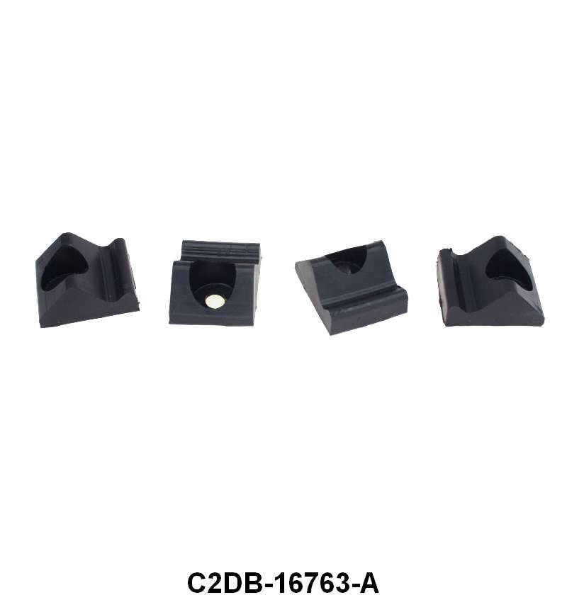 HOOD SIDE BUMPERS ON FENDERS - 62-63 FALCON AND RANCHERO