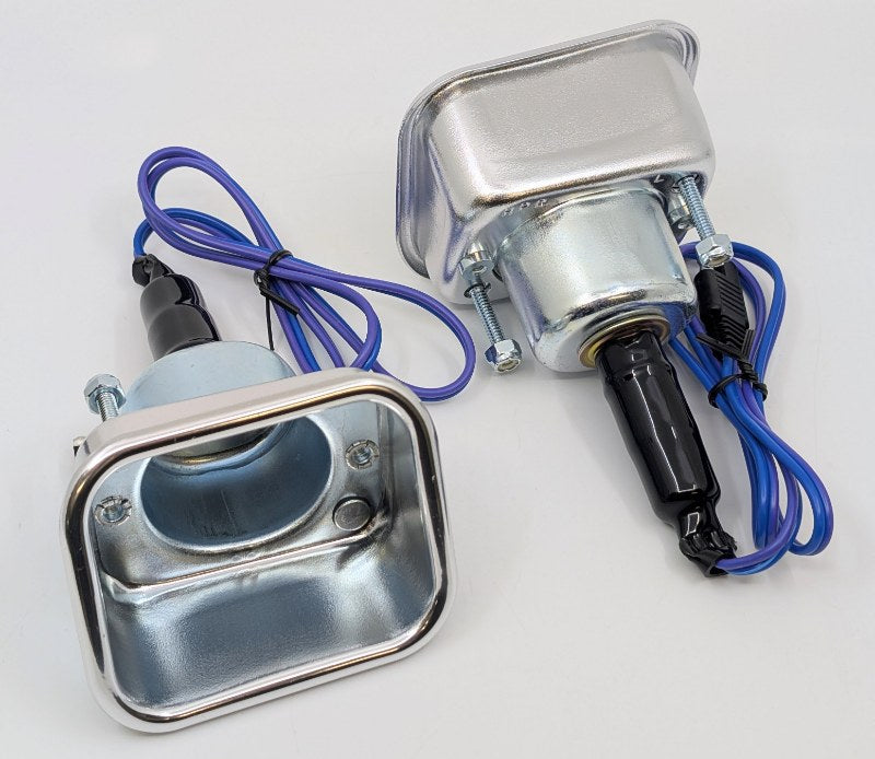 PARK LIGHT HOUSINGS - 62-63 FALCON/RANCHERO
