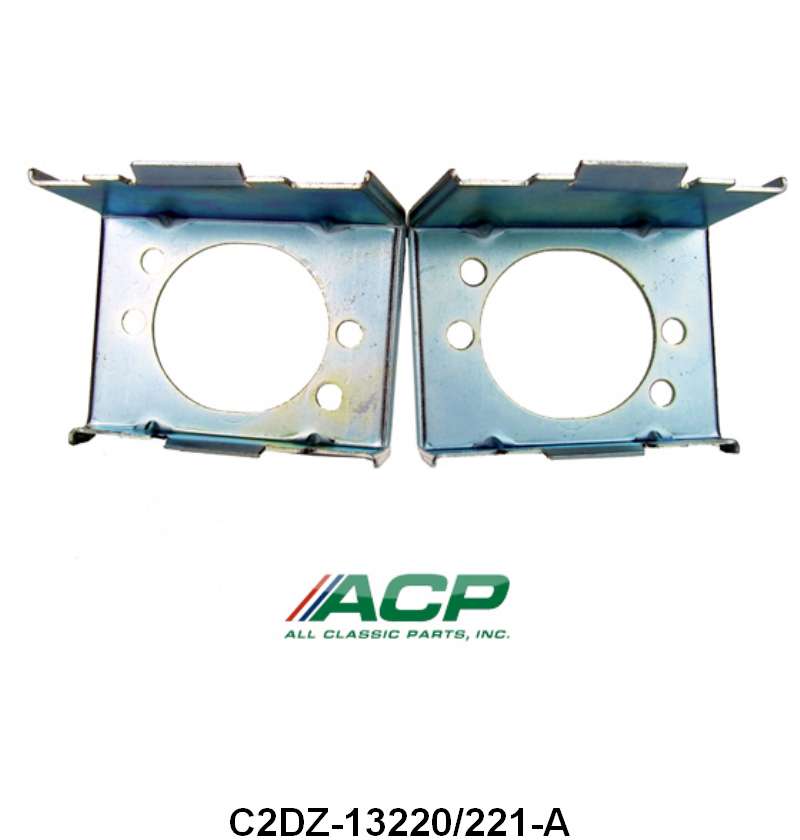 PARK LIGHT HOUSING RETAINERS - 62-63 FALCON/RANCHERO