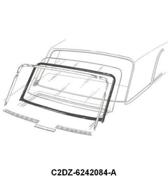 REAR/BACK WINDOW SEAL - 62-65 FALCON SEDAN and 64 COMET SEDAN