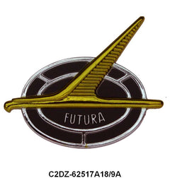 QUARTER POST/ROOF EMBLEM - 62-63 FALCON 