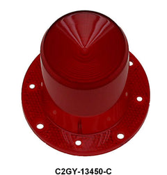 TAIL LIGHT LENS WITH FoMoCo SCRIPT - 62 S22 COMET 63 COMET EXCEPT WGN