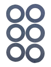 TAIL LIGHT LENS GASKETS - 62-63 COMET "S-22" & BODY #62C, 63C, 76B, 6 pcs