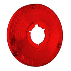 TAIL LIGHT LENS WITH FoMoCo SCRIPT - 62 FRLN, 63 FLC, WITH HOLE FOR BACK UP