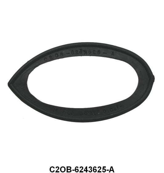 TRUNK LOCK HOUSING TO TRUNK PAD - 62-63 & 65 FAIRLANE (EX-WAGON)