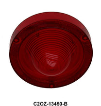 TAIL LIGHT LENS WITH FOMOCO SCRIPT - 63 FLCN, 62 FRLN W/O BACK UP