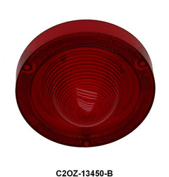 TAIL LIGHT LENS WITH FOMOCO SCRIPT - 63 FLCN, 62 FRLN W/O BACK UP