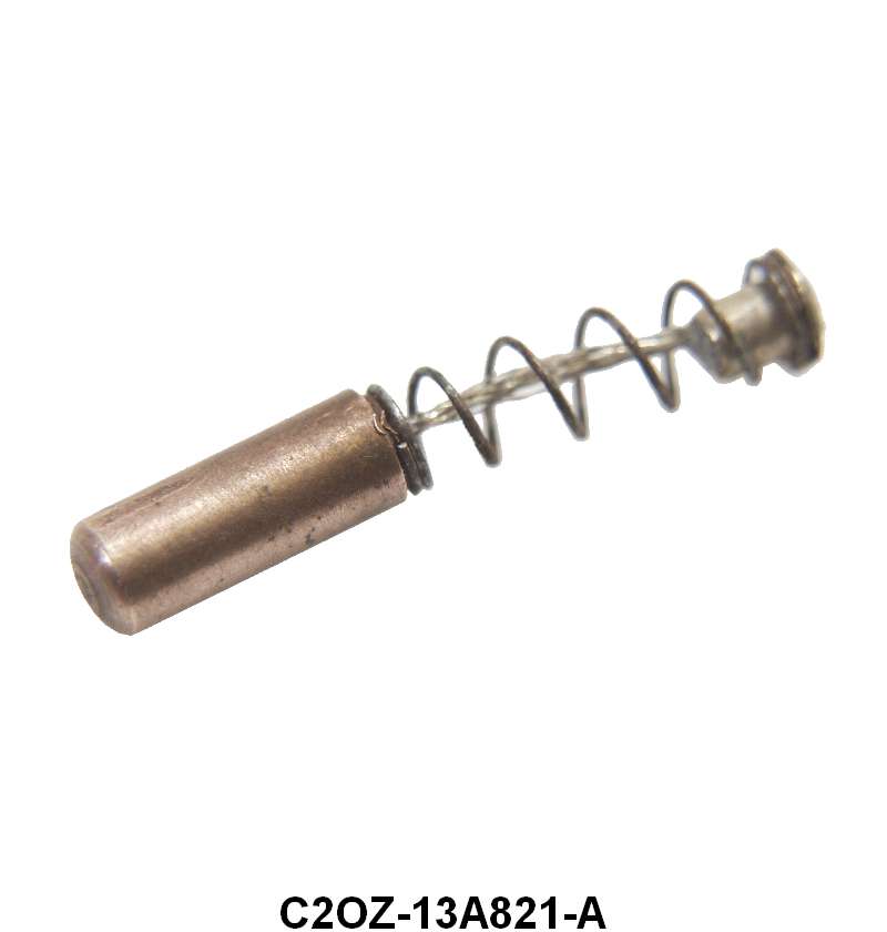 HORN RING BUTTON BRUSH & SPRING - 63-64 GLX 62-64 FRL 60-64 FLC 61-72 F-100/350