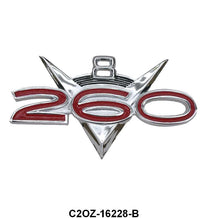 ENGINE SIZE FENDER EMBLEM - 62-63 FRLN, 63 FLCN/RANCHERO "260"
