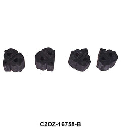 HOOD SIDE BUMPERS ON FENDERS - 62-65 FAIRLANE