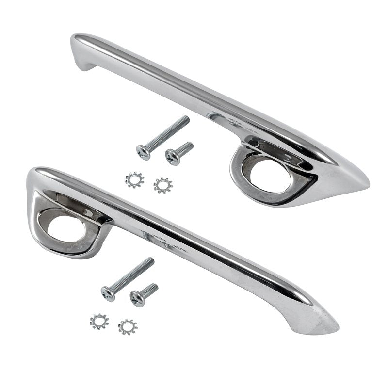 OUTSIDE DOOR HANDLES - 62-64 FAIRLANE BUTTONS NOT INCLUDED