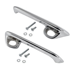 OUTSIDE DOOR HANDLES - 62-64 FAIRLANE BUTTONS NOT INCLUDED
