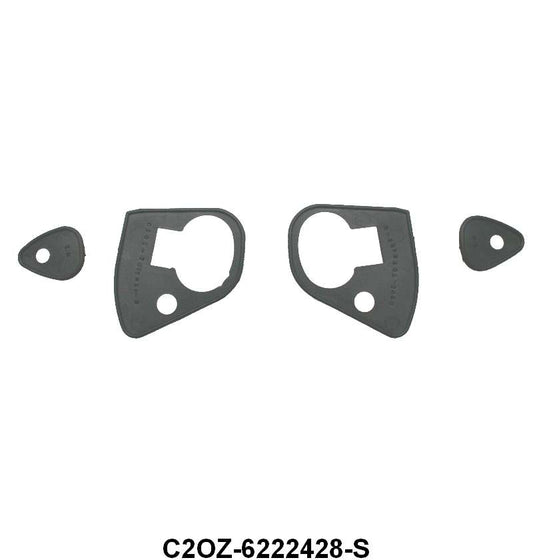 OUTSIDE DOOR HANDLE PADS - 62-64 FAIRLANE, FOR 2 HANDLES