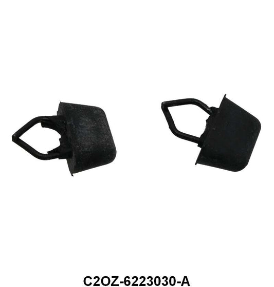 REAR OF DOOR BUMPER BY DOOR LOCK - 62-64 FRLN SDN & HDTP