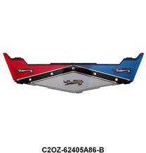 FUEL FILLER/GAS LID DOOR EMBLEM - 62-63 FAIRLANE