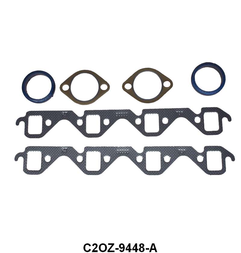 EXHAUST MANIFOLD GASKETS - 62-72 PASS, 69-79 F-100 260/289/302/351W