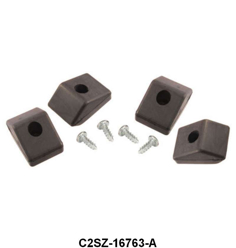 HOOD SIDE BUMPER ON FENDER - 61-62 & 65-66 T-BIRD