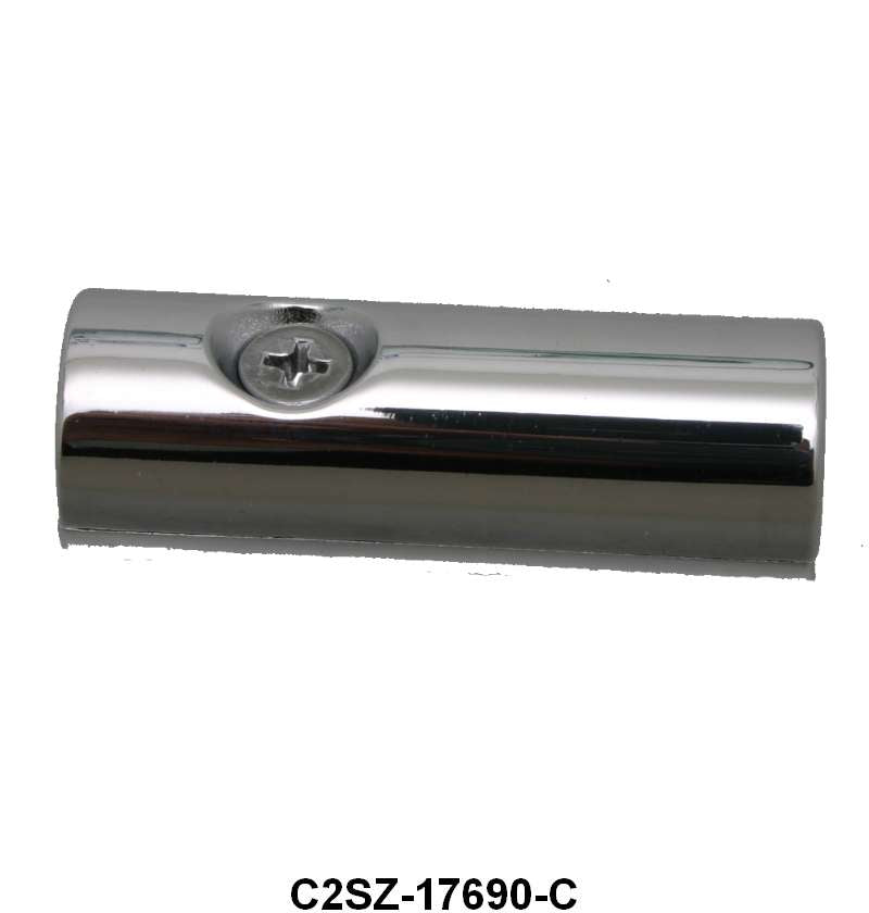 INSIDE MIRROR TO WINDSHIELD ARM - 63-69 PASSENGER SATIN CHROME