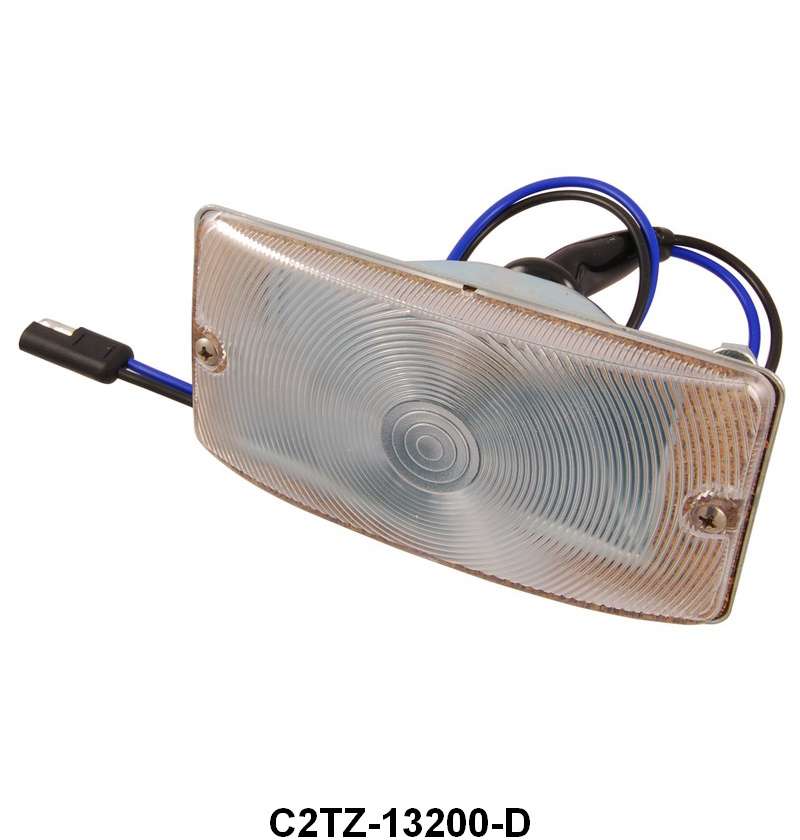 PARK LIGHT ASSEMBLY - 61-64 F-100/F-350 W/CLEAR LENS LH OR RH