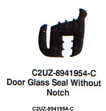 SIDE OR REAR DOOR WINDOW SEALS - 61-67 ECONOLINE VAN W/O NOTCH