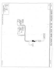 HEADLIGHT BUCKET WIRE - 63 GALAXIE RH OR LH