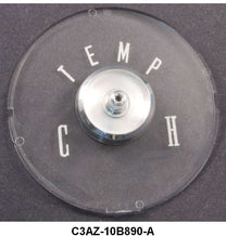 INSTRUMENT BEZEL TEMP GAUGE LENS - 63 GALAXIE