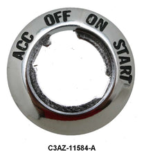 IGNITION SWITCH BEZEL - 61-64 GLX 61-65 FLCN, 61-63 CMT, 62-65 FRLN, 64-66 MUST