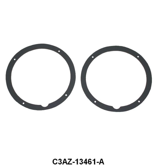 TAIL LIGHT LENS GASKETS - 63 GALAXIE