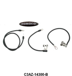 FORD SCRIPT BATTERY CABLE SET - 63 GALAXIE WITH 352