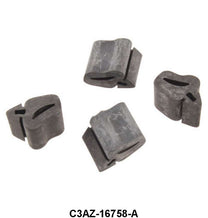 HOOD SIDE BUMPERS ON HOOD - 63-64 GALAXIE