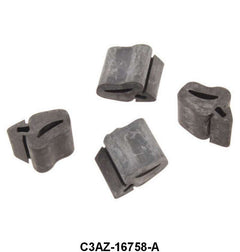 HOOD SIDE BUMPERS ON HOOD - 63-64 GALAXIE