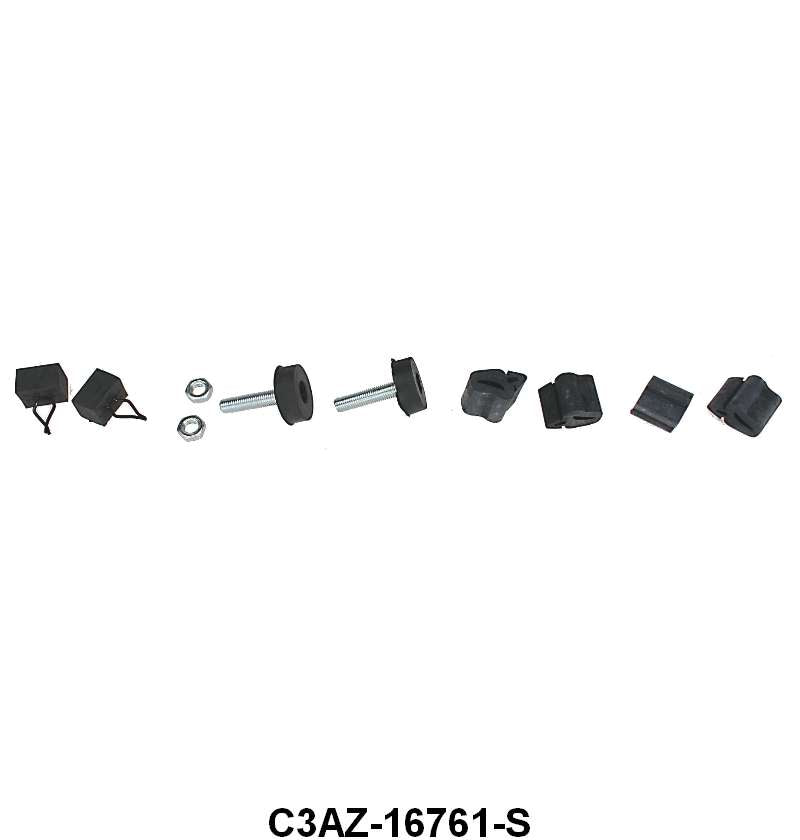 HOOD BUMPER KIT - 63-64 GALAXIE