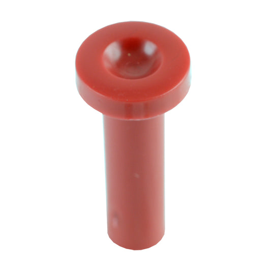 DOOR LOCK KNOB - 63-64 GLX, 63-64 FRLN, 63-64 FLCN RED